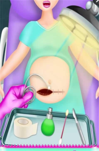 孕妇手术模拟截图展示1