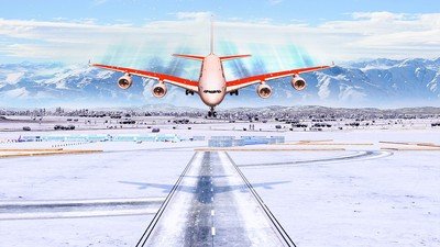 风雪货运飞机着陆截图展示3